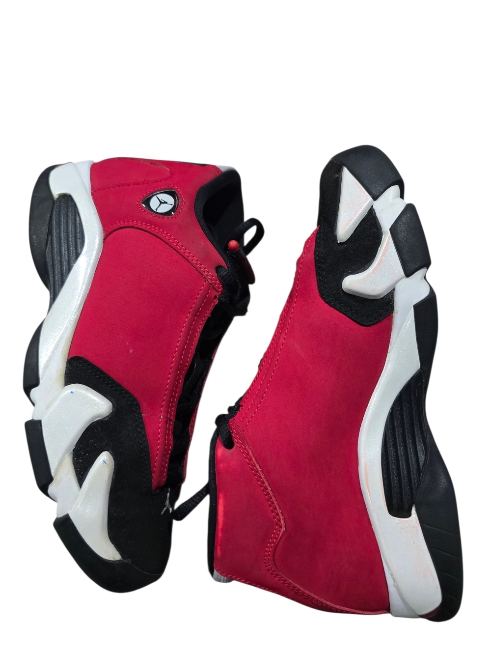 Jordan 14 Retro Gym Red Toro Size 4Y - Picture 9 of 12